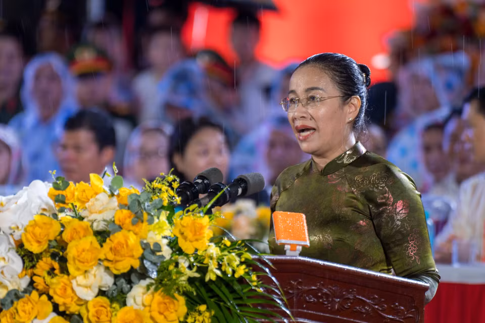 Bà Nguyễn Thị Anh Thi, Phó Chủ tịch Ủy ban nhân dân thành phố Đà Nẵng. (Ảnh: Thanh Phong/Vietnam+)