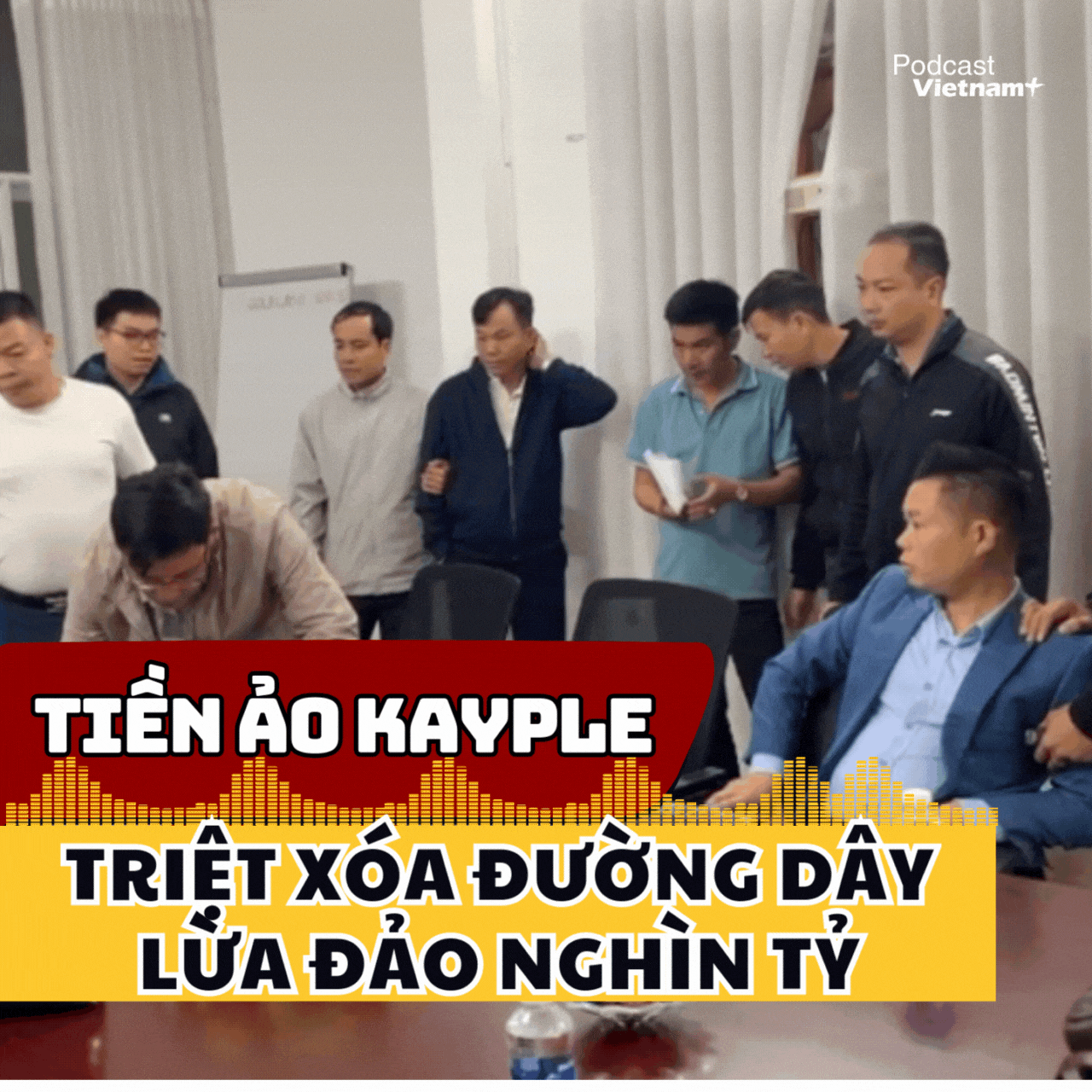 Triệt phá đường dây lừa đảo nghìn tỷ núp bóng dự án tiền ảo 