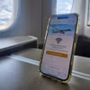 Vietnam Airlines chính thức triển khai dịch vụ Internet trên máy bay. (Ảnh: PV/Vietnam+)