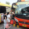 Bộ Xây dựng yêu cầu các đơn vị phục vụ tốt nhu cầu đi lại của nhân dân dịp nghỉ lễ 30/4-1/5. (Ảnh: Việt Hùng/Vietnam+)