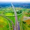 Một nút giao trên tuyến cao tốc Thành phố Hồ Chí Minh-Long Thành-Dầu Giây. (Ảnh: PV/Vietnam+)