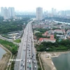 Các tuyến vành đai đều có chức năng, vai trò kết nối giao thông với hầu hết các tuyến đường trục hướng tâm. (Ảnh: Hoài Nam/Vietnam+)