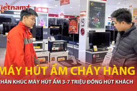 Phân khúc máy hút ẩm 3-7 triệu hút khách, thời tiết dễ gây bệnh đường hô hấp
