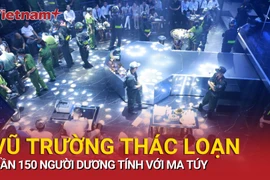 Công an Quảng Trị 'đột kích' vũ trường, phát hiện 145 người dương tính ma túy