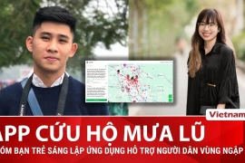 Nền tảng thông tin cứu hộ giúp hàng nghìn người dân vượt qua khó khăn bão lũ