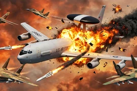 Máy bay AWACS bị Iran phá hủy, năng lực cảnh giới của Mỹ ở Trung Đông suy sụp đáng kể