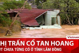 Thủy điện Đa Nhim xả lũ, hàng nghìn người dân Lâm Đồng không thể về nhà 