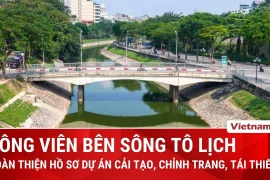 Thủ đô dự chi hơn 4.600 tỷ đồng xây dựng công viên dọc sông Tô Lịch