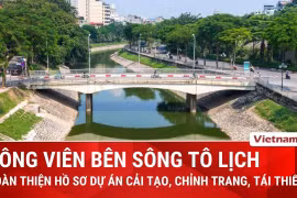 Thủ đô dự chi hơn 4.600 tỷ đồng xây dựng công viên dọc sông Tô Lịch