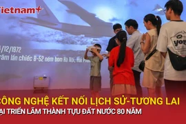 Triển lãm 80 năm thành tựu đất nước: Công nghệ kết nối lịch sử và tương lai 