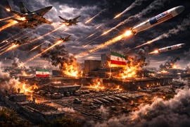 Mỹ phá hủy nhà máy sản xuất tên lửa đạn đạo của Iran 