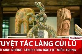 Từ tàn dư bão tố đến tuyệt tác nghệ thuật Làng Củi Lũ giữa lòng Hội An