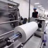 Dây chuyền sản xuất túi nhựa dùng trong lĩnh vực đóng gói hàng hoá ở nhà máy của Công ty TNHH Malpensa Plant Việt Nam (100% vốn Nhật Bản), khu công nghiệp Chân Mây, thành phố Huế. (Ảnh: Vũ Sinh/TTXVN)