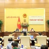 Quang cảnh phiên họp. (Ảnh: Tuấn Anh/TTXVN)