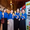 Sữa tươi 100% - Sản phẩm vừa đoạt giải Best Flavoured Dairy Drink tại World Dairy Innovation Awards 2026 vừa diễn ra ở Tây Ban Nha sẵn sàng tiếp sức các đại biểu, lực lượng phục vụ và tình nguyện viên tại Đại hội. (Ảnh: Vi Nam)