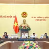 Chủ tịch Quốc hội Trần Thanh Mẫn phát biểu. (Ảnh: Doãn Tấn/TTXVN)