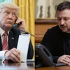 Tổng thống Donald Trump và Tổng thống Volodymyr Zelensky. (Ảnh: chinadailyasia.com/TTXVN)