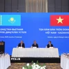 Tổng Bí thư Tô Lâm dự Tọa đàm bàn tròn doanh nghiệp Việt Nam-Kazakhstan. (Ảnh: Thống Nhất/TTXVN)