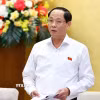 Phó Chủ tịch Quốc hội Trần Quang Phương phát biểu. (Ảnh: Doãn Tấn/TTXVN)