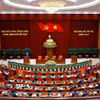 Tổng Bí thư Tô Lâm phát biểu bế mạc Hội nghị lần thứ hai Ban Chấp hành Trung ương Đảng khóa XIV. (Ảnh: Thống Nhất/TTXVN)