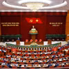 Tổng Bí thư Tô Lâm phát biểu bế mạc Hội nghị lần thứ hai Ban Chấp hành Trung ương Đảng khóa XIV. (Ảnh: Thống Nhất/TTXVN)