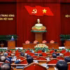 Tổng Bí thư Tô Lâm phát biểu bế mạc Hội nghị lần thứ hai Ban Chấp hành Trung ương Đảng khóa XIV. (Ảnh: Thống Nhất/TTXVN)