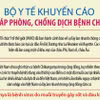 Bộ Y tế khuyến cáo các biện pháp phòng, chống dịch bệnh Chikungunya do muỗi lan truyền