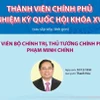 Thành viên Chính phủ nhiệm kỳ Quốc hội khóa XV sau sắp xếp, tinh gọn