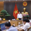Phó Thủ tướng Hồ Quốc Dũng chủ trì họp Hội đồng thẩm định điều chỉnh Quy hoạch sử dụng đất quốc gia. (Ảnh: Lâm Khánh/TTXVN)