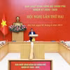 Thủ tướng Phạm Minh Chính chủ trì Hội nghị lần thứ hai Ban Chấp hành Đảng bộ Chính phủ. (Ảnh: Dương Giang/TTXVN)
