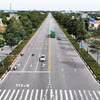 Đường Vành đai 4 Thành phố Hồ Chí Minh có quy mô và tiêu chuẩn kỹ thuật đường cao tốc loại A, vận tốc thiết kế 100 km/giờ. (Ảnh: Hồng Đạt/TTXVN)