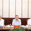 Tổng Bí thư Tô Lâm phát biểu. (Ảnh: Thống Nhất/TTXVN)