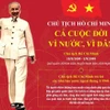 Chủ tịch Hồ Chí Minh cả cuộc đời vì nước, vì dân