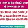 Ban Tổ chức TW chủ trì phối hợp tham mưu chuẩn bị Đại hội XIV của Đảng