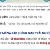 Lễ hội Du lịch Hà Nội 2026 diễn ra tại Công viên Thống nhất từ 13-15/3