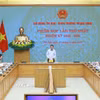 Thủ tướng Lê Minh Hưng, Chủ tịch Hội đồng Thi đua-Khen thưởng Trung ương chủ trì phiên họp lần thứ nhất nhiệm kỳ 2026-2031. (Ảnh: Dương Giang/TTXVN)