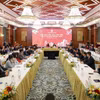 Quang cảnh buổi gặp mặt. (Ảnh: Vũ Quang/TTXVN)