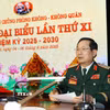 Thượng tướng Lê Huy Vịnh. (Ảnh: Trọng Đức/TTXVN)