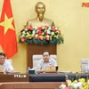 Chủ tịch Quốc hội Trần Thanh Mẫn phát biểu. (Ảnh: Doãn Tấn/TTXVN)