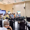 Quang cảnh phiên toà ngày 6/4. (Ảnh: TTXVN phát)