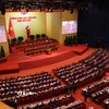 Quang cảnh phiên khai mạc Đại hội XIV của Đảng. (Ảnh: TTXVN)