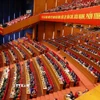 Quang cảnh phiên khai mạc Đại hội XIV của Đảng. (Ảnh: TTXVN)