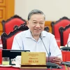 Tổng Bí thư Tô Lâm phát biểu. (Ảnh: Thống Nhất/TTXVN)