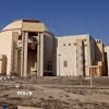 Quang cảnh nhà máy điện hạt nhân Bushehr của Iran. (Ảnh AFPTTXVN)