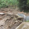 Quốc lộ 7 -Tuyến đường huyết mạch miền Tây Nghệ An nứt toác, sạt lở nghiêm trọng