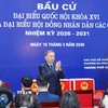 Tổng Bí thư Tô Lâm dự lễ khai mạc và bỏ phiếu bầu cử tại Khu vực bỏ phiếu số 02 phường Ba Đình, thành phố Hà Nội. (Ảnh: Thống Nhất/TTXVN)