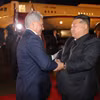 Thư ký Hội đồng An ninh Liên bang Nga Sergei Shoigu (trái) hội kiến Nhà lãnh đạo Triều Tiên Kim Jong-un tại Bình Nhưỡng, ngày 13/9/2024. (Ảnh: KCNA/TTXVN)