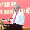 Tổng Bí thư Tô Lâm phát biểu chỉ đạo. (Ảnh: Thống Nhất/TTXVN)