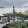 Hiện trường vụ tai nạn. (Ảnh TTXVN phát)