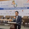 Tiến sĩ Nguyễn Phúc Nam, Phó Vụ trưởng Vụ Phát triển thị trường Quốc tế, Bộ Công Thương Việt Nam phát biểu tại sự kiện. (Ảnh: Minh Thái/TTXVN)